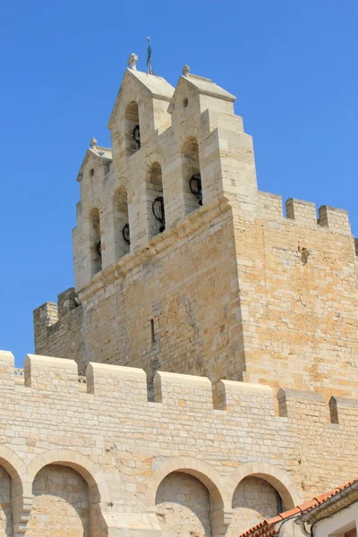 Kyrkan i saintes-maries-de-la-mer, Frankrike — Stockfoto