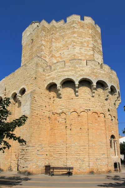 Kirche von Saint-maries-de-la-mer, Frankreich — Stockfoto