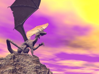 Dragon - 3d render sessiz
