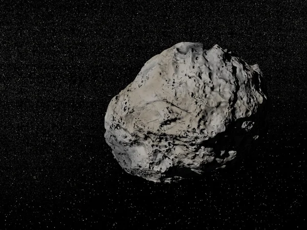 Meteorit im Universum — Stockfoto