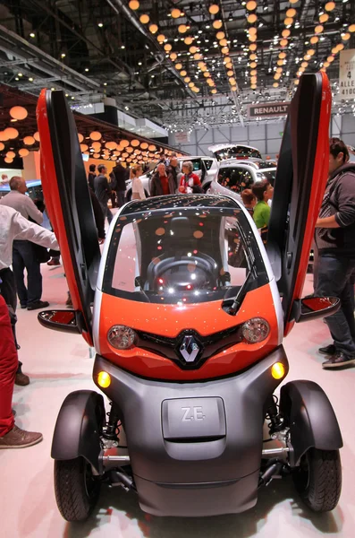 雷诺 twizy 泽 2 座 — 图库照片