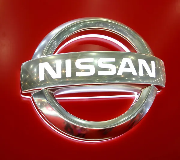 Logo nissan — Zdjęcie stockowe