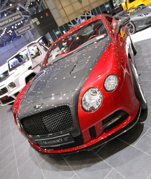 Bentley Continental Mansory Sanguis — Stockfoto