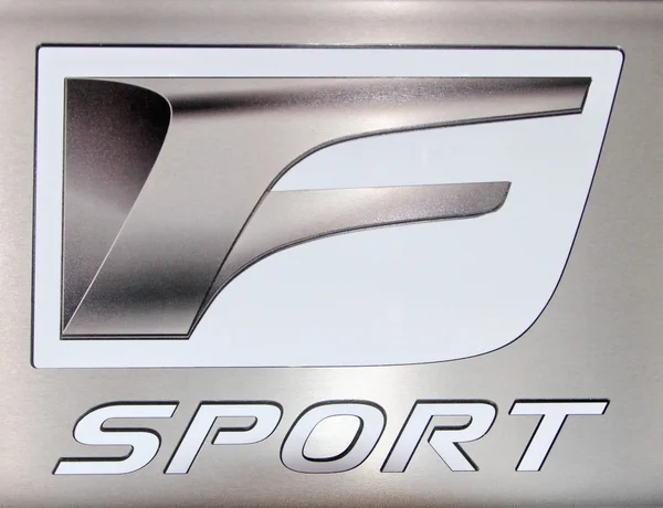 Logo Lexus F Sport —  Fotos de Stock