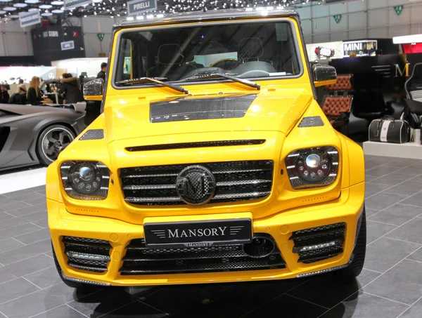 奔驰 g63 奔驰 g65 amg mansory gronos — 图库照片