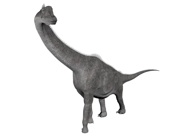 Dinosauro Brachiosauro - rendering 3D — Foto Stock