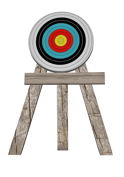Target - 3D render — Stock Photo, Image
