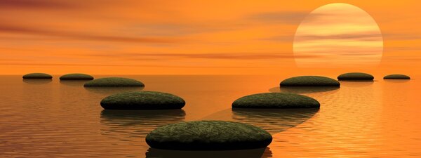 Which way to choose - 3D render