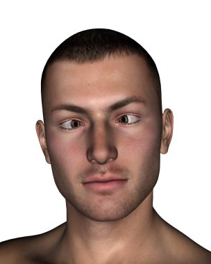 Esotropia - 3d render