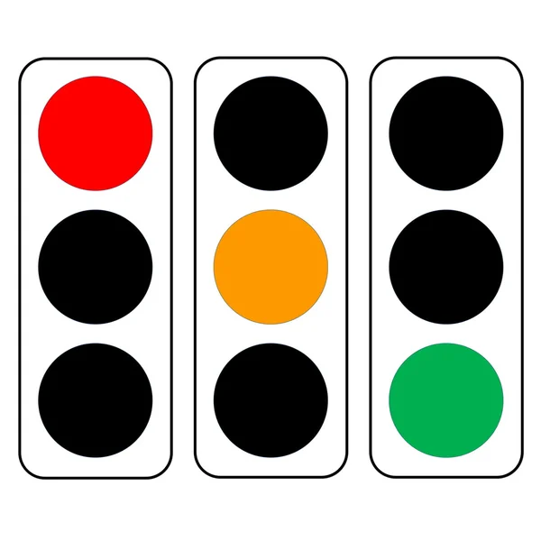 Traffic lights — Stock Photo, Image