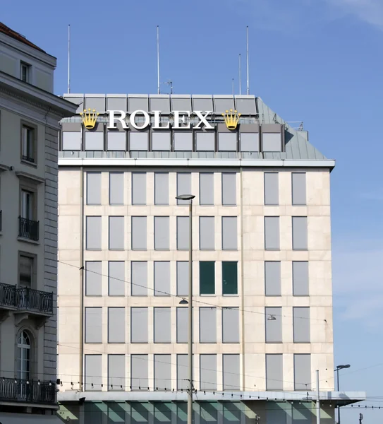 Rolex building, Geneva, Switzerland — Stock Photo, Image