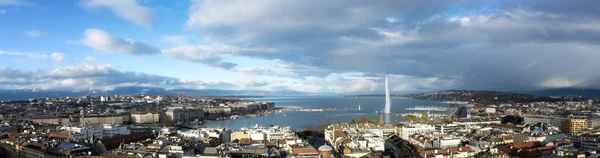 Geneva city panorama, Switzerland — Stock Photo, Image