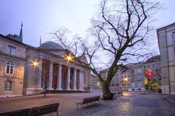 Saint-Pierre-de kathedraal in Genève, Zwitserland — Stockfoto