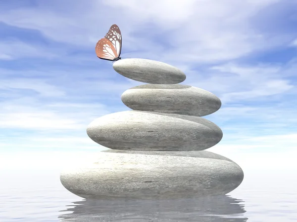 Balance - 3D-gengivelse - Stock-foto