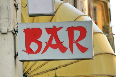 Çin stili bar işareti