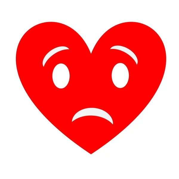 Sad heart — Stock Photo, Image