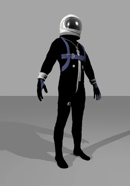 Mercury space suit - 3D render — Stock Photo, Image