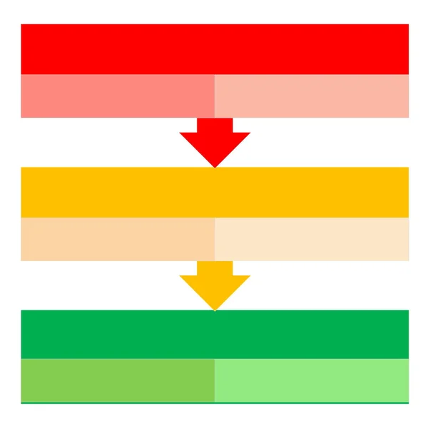 Proces pijlen — Stockfoto