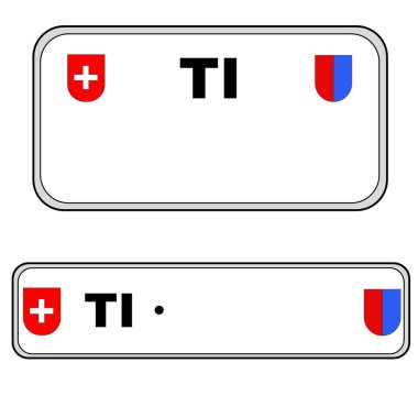 Ticino plaka numarası, İsviçre