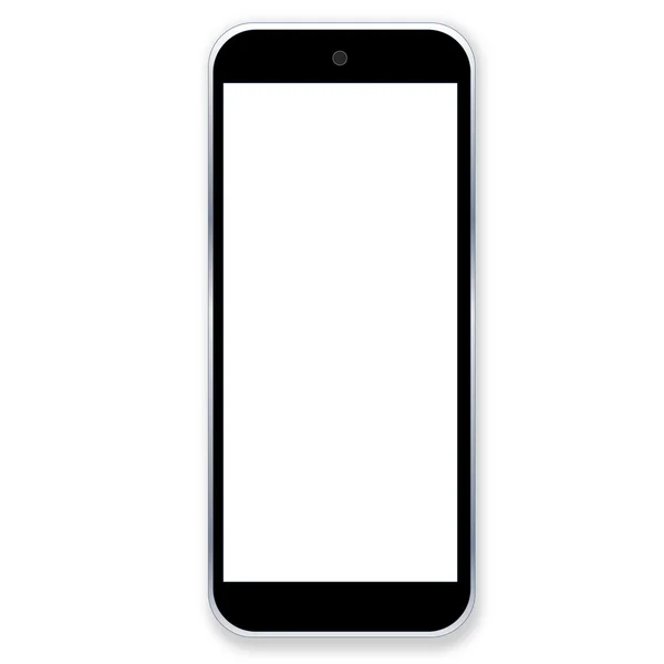 Černý smartphone — Stock fotografie