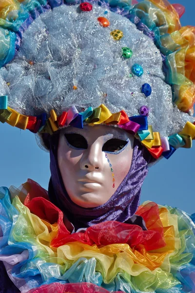 Venetian carnival at Annecy, France — Stock Photo, Image