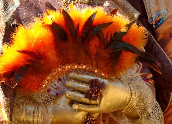 Venetian carnival at Annecy, France — Stock Photo, Image