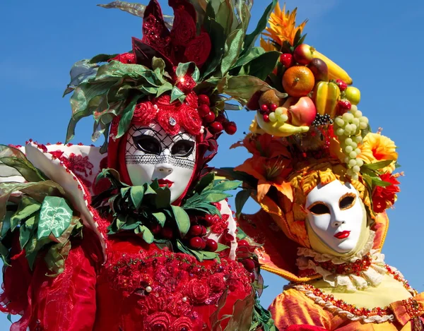 Venetian carnival at Annecy, France — Stock Photo, Image