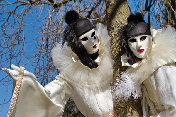 Venetian carnival at Annecy, France — Stock Photo, Image