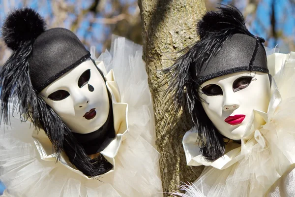 Venetian carnival at Annecy, France — Stock Photo, Image
