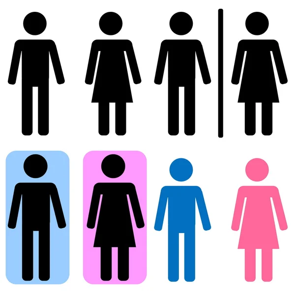 남성과 여성의 표시 — 스톡 사진