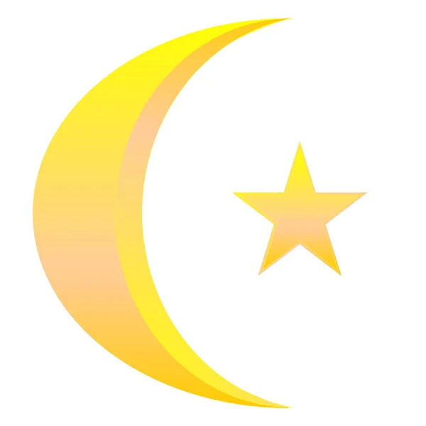 Iszlám szimbólum — Stock Fotó