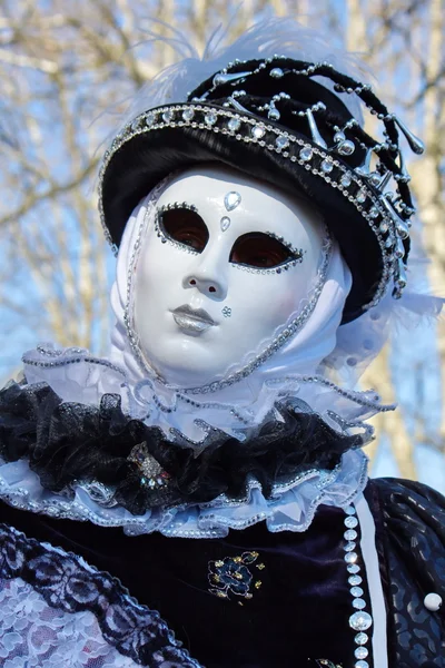 Venetian carnival at Annecy, France — Stock Photo, Image