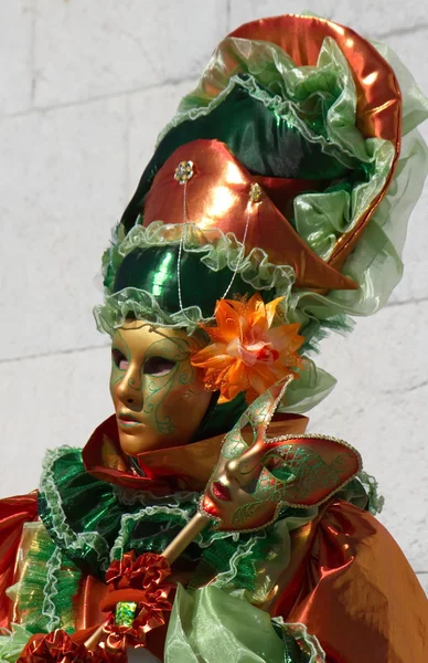 Venetian carnival at Annecy, France — Stock Photo, Image