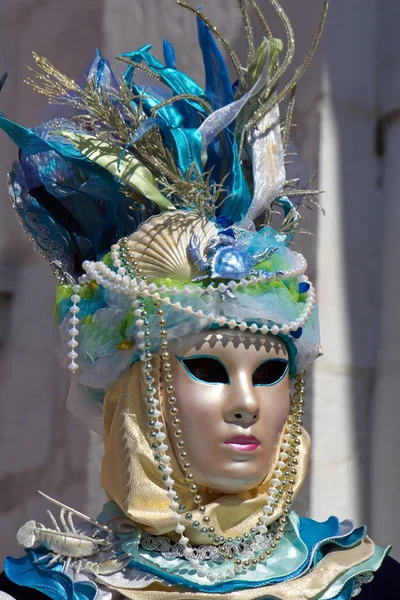 Venetian carnival at Annecy, France — Stock Photo, Image
