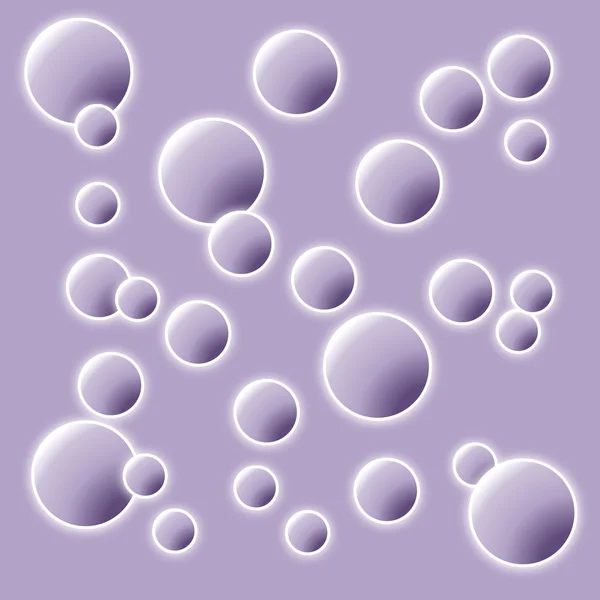 Фиолетовые пузыри — стоковое фото