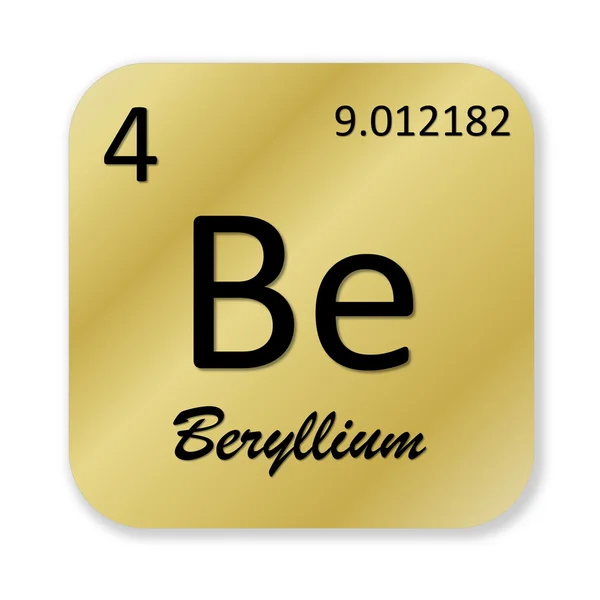 Élément de béryllium — Photo