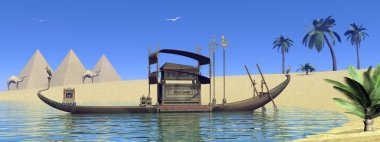 mezarı kutsal ulaşamazlar Mısır - 3d render içinde