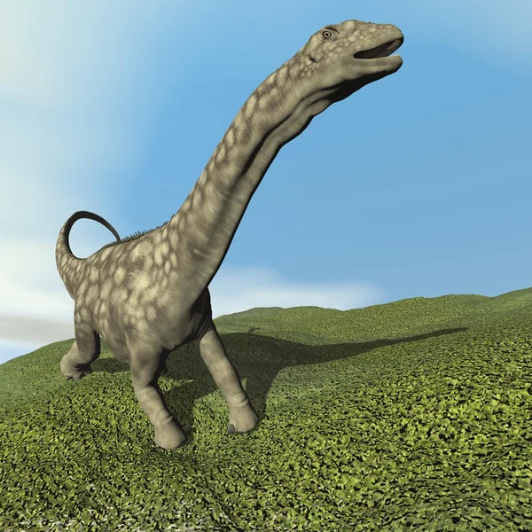 Argentinosaura dinosaurus - 3d vykreslení — Stock fotografie