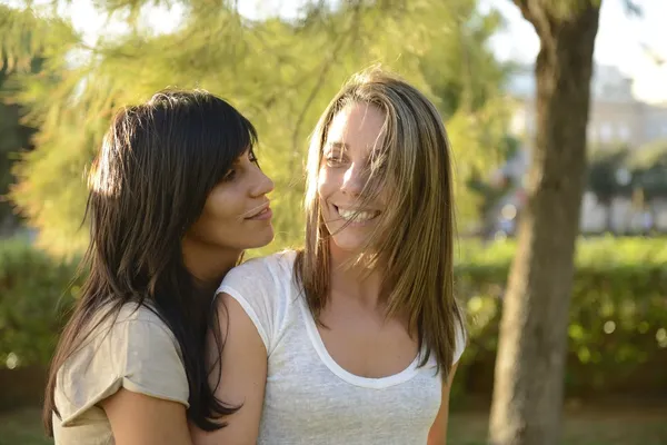 Lesbian couple — Stock Photo, Image