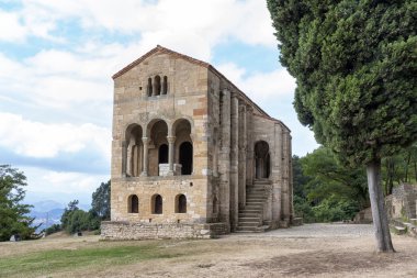 Santa maria del naranco Kilisesi, oviedo, İspanya