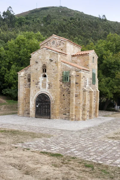 Chiesa di San Miguel de Lillo, Oviedo, Spagna — Foto Stock