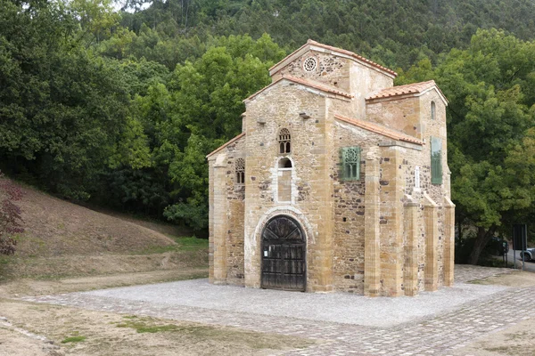 Kirche des heiligen Miguel de Lillio, asturies, spanien — Stockfoto