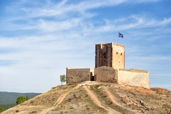 Aragóniai Torony Molina Aragon Kastély Guadalajara Spanyolország — Stock Fotó