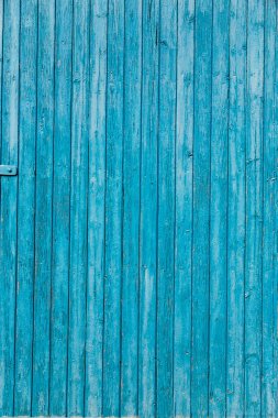 Arka plan için yıpranmış mavi ahşap desen ve doku