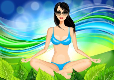 kadın meditasyon