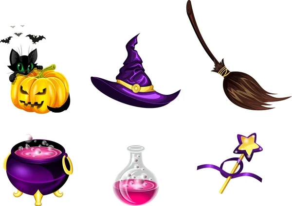 Cadılar Bayramı Icons set