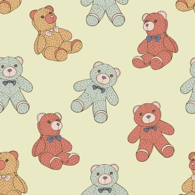 Ayı pürüzsüz desen