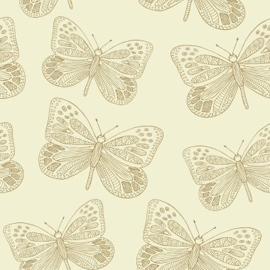 Kelebek sorunsuz arka plan