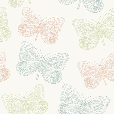 Kelebek sorunsuz arka plan