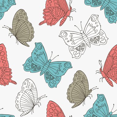 Kelebek sorunsuz arka plan